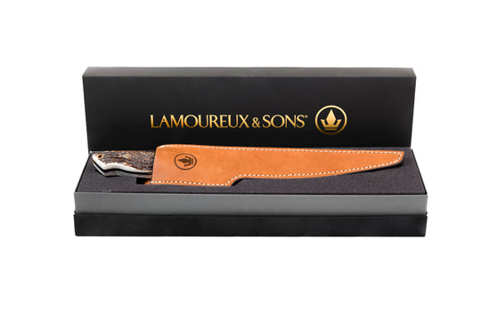 Bonaventure Fillet Fishing Knife (Deer Antler)