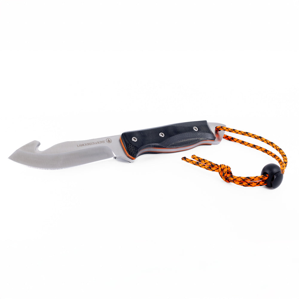 Radisson Pro Guide hunting knife (Black/Orange)