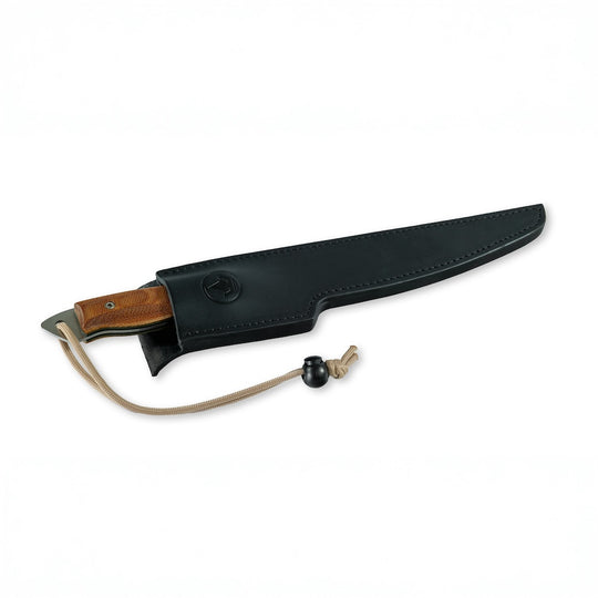 Couteau de pêche à filet Rupert (Micarta Naturel Pro-Guide)