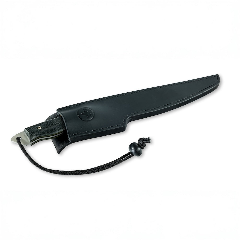 Couteau de pêche à filet Rupert (Micarta Noir Pro-Guide)