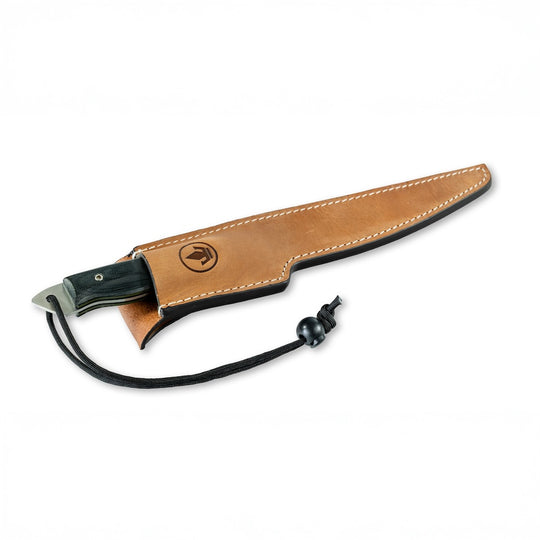 Couteau de pêche à filet Rupert (Micarta Noir Pro-Guide)
