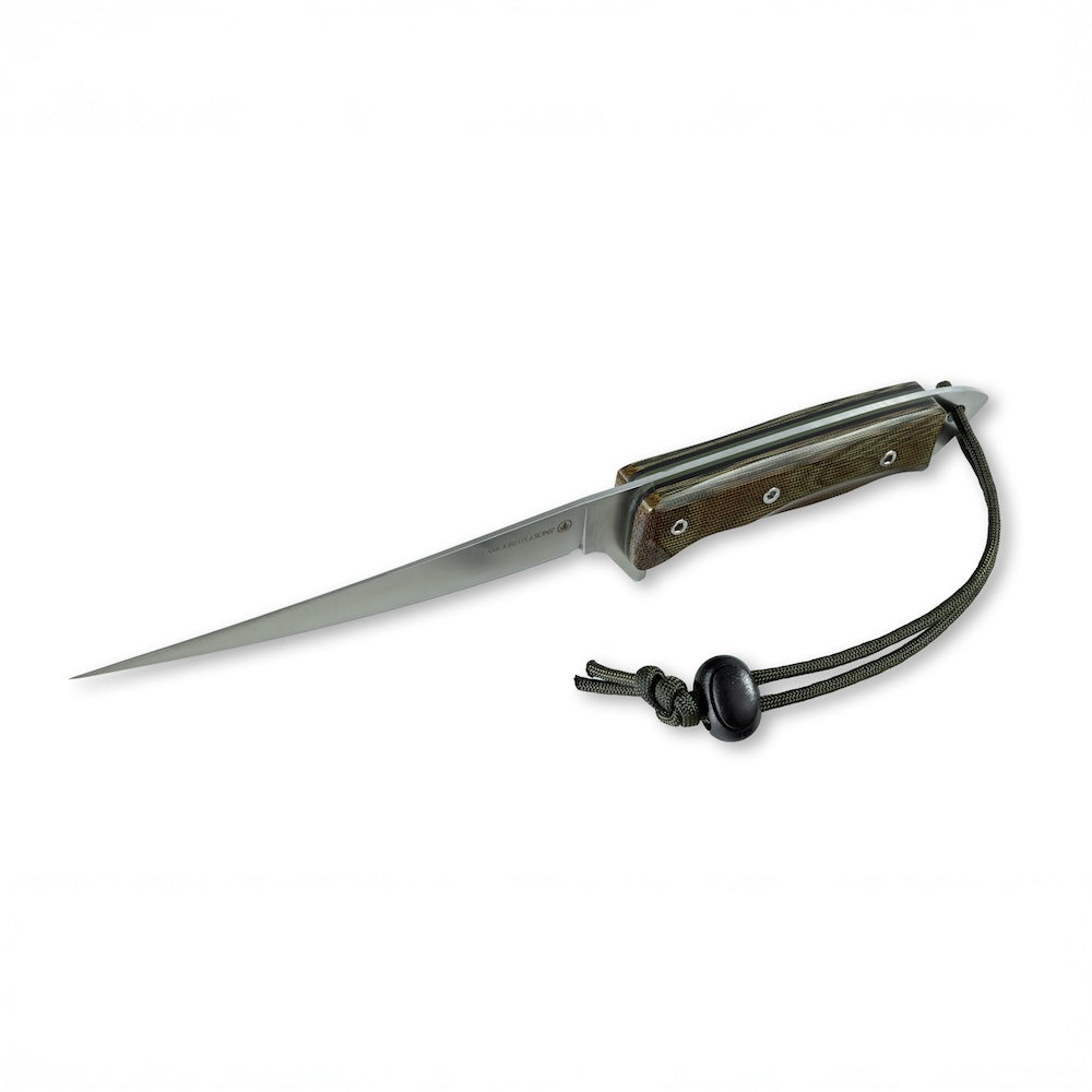 Couteau de pêche à filet Rupert (Micarta Olive Pro-Guide)