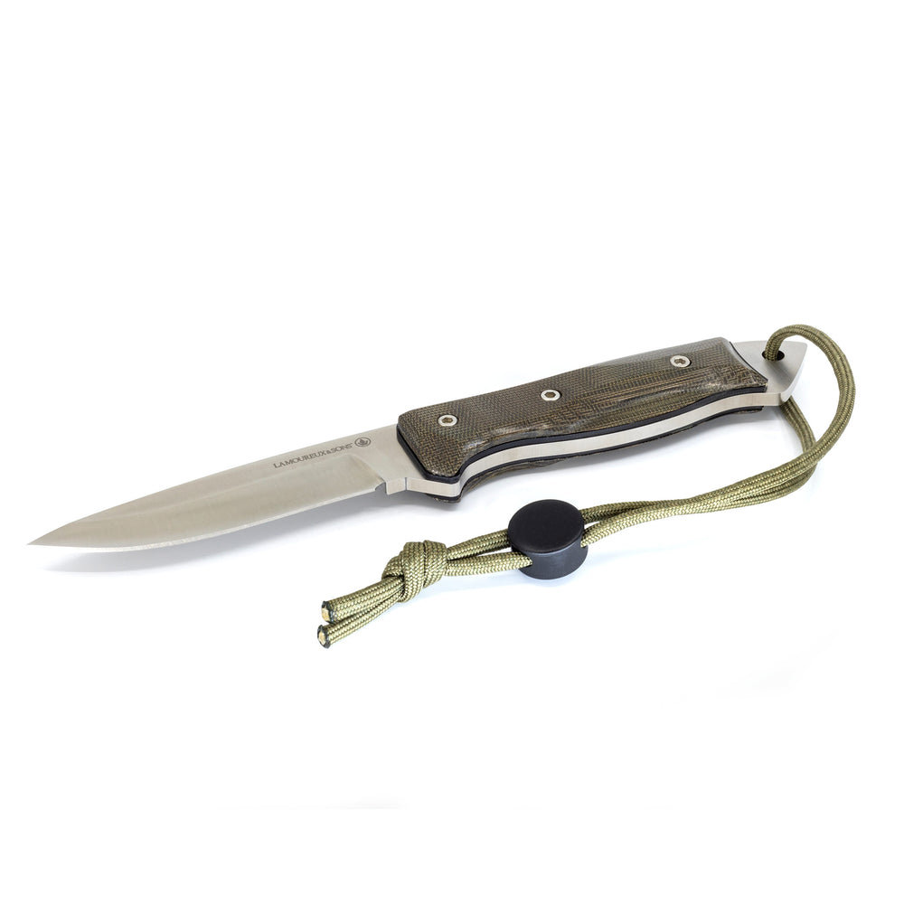 Couteau de chasse Anticosti Pro Guide (olive)
