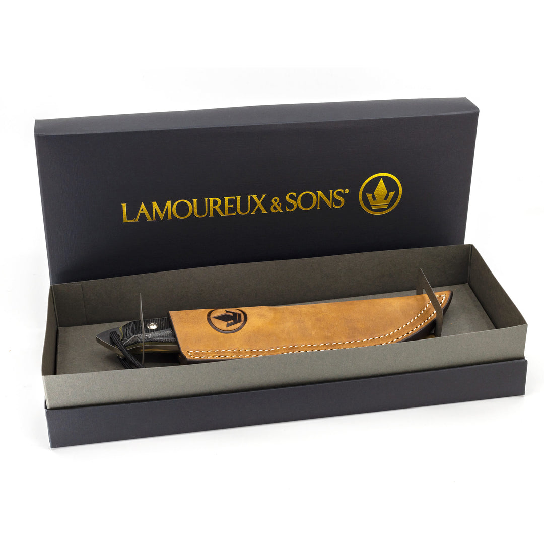 Couteau de chasse Matapedia Pro Guide (noir)