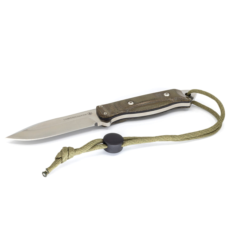 Matawini Pro Guide hunting knife (olive)