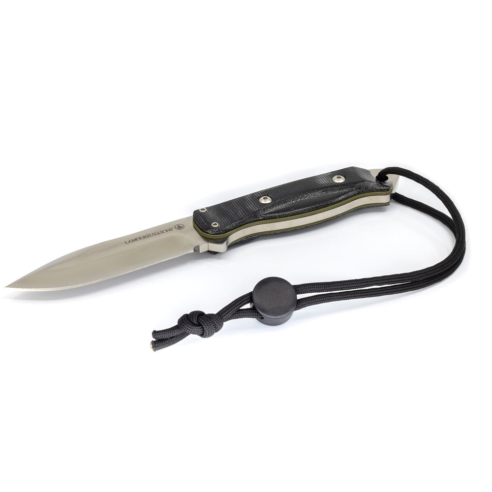 Matawini Pro Guide hunting knife (black)