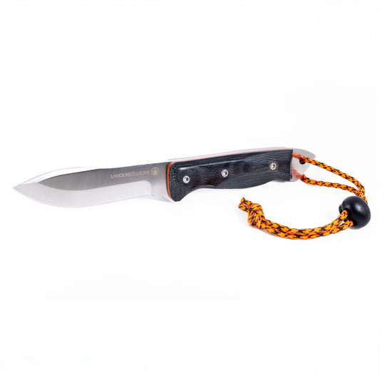Schefferville Pro Guide hunting knife (Black/Orange)