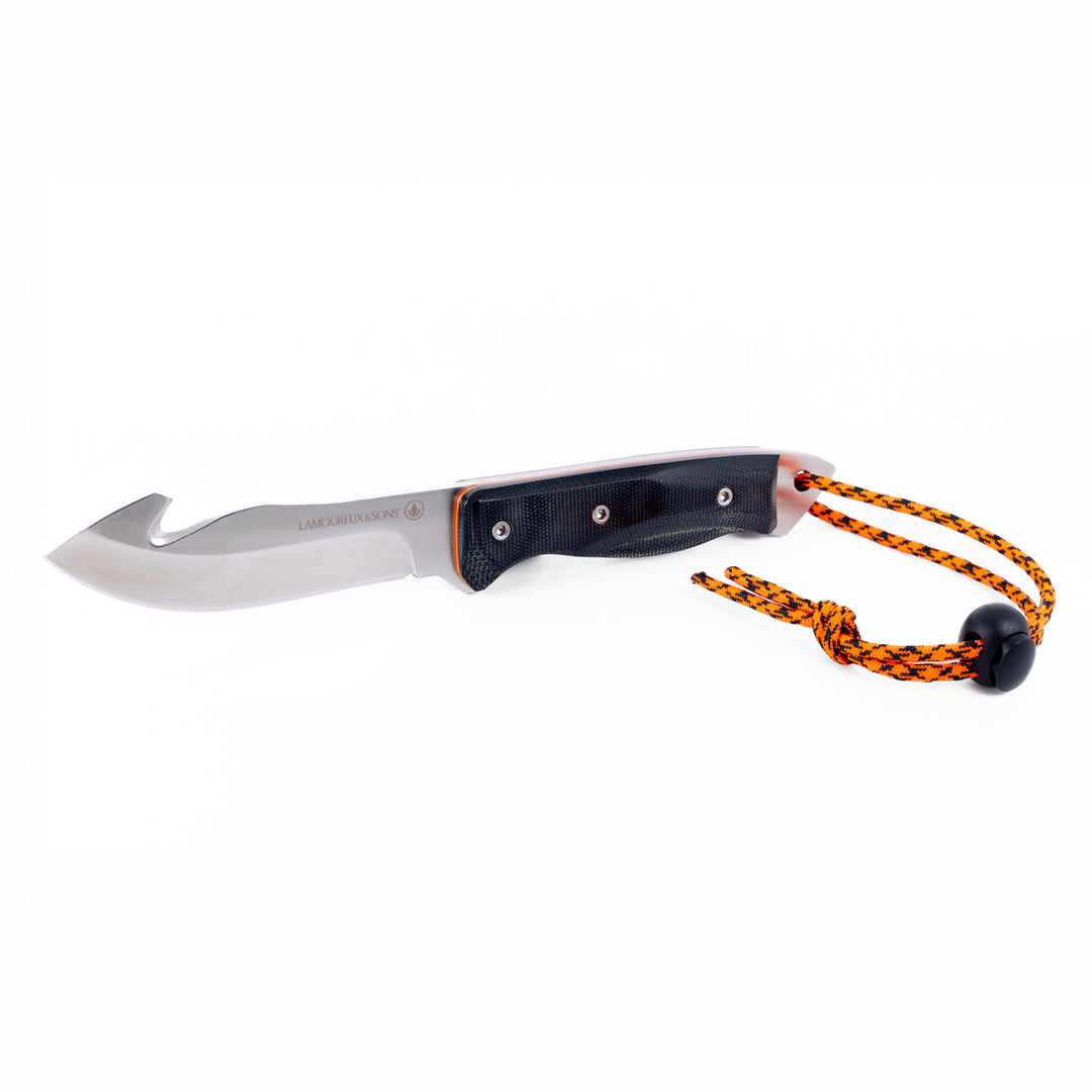 Radisson Pro Guide hunting knife (Black/Orange)