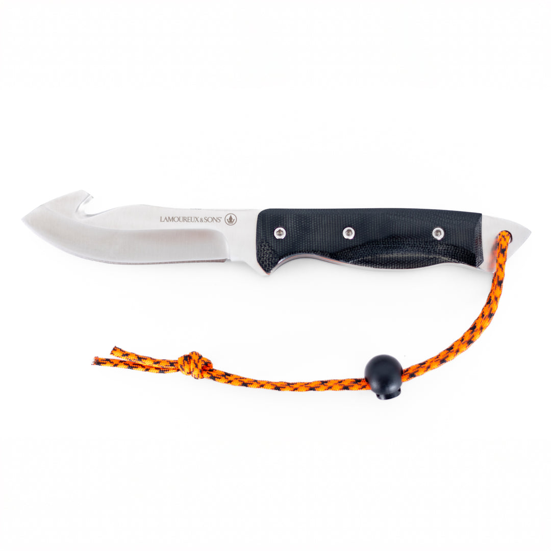 Radisson Pro Guide hunting knife (Black/Orange)