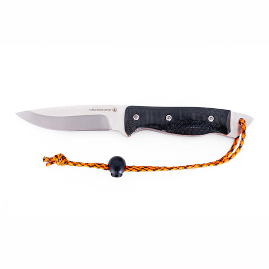 Anticosti Pro Guide hunting knife (Black/Orange)