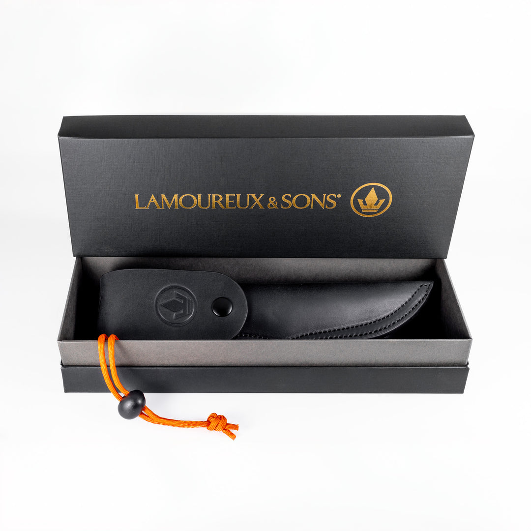 Schefferville Pro Guide hunting knife (Olive/Orange)