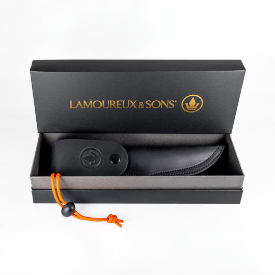 Schefferville Pro Guide hunting knife (Olive/Orange)