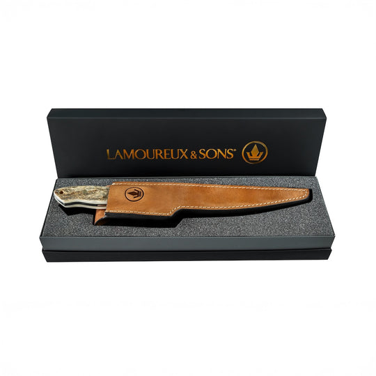 Rupert filleting knife (Deer antler)