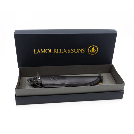 Abitibi Pro Guide hunting knife (black)