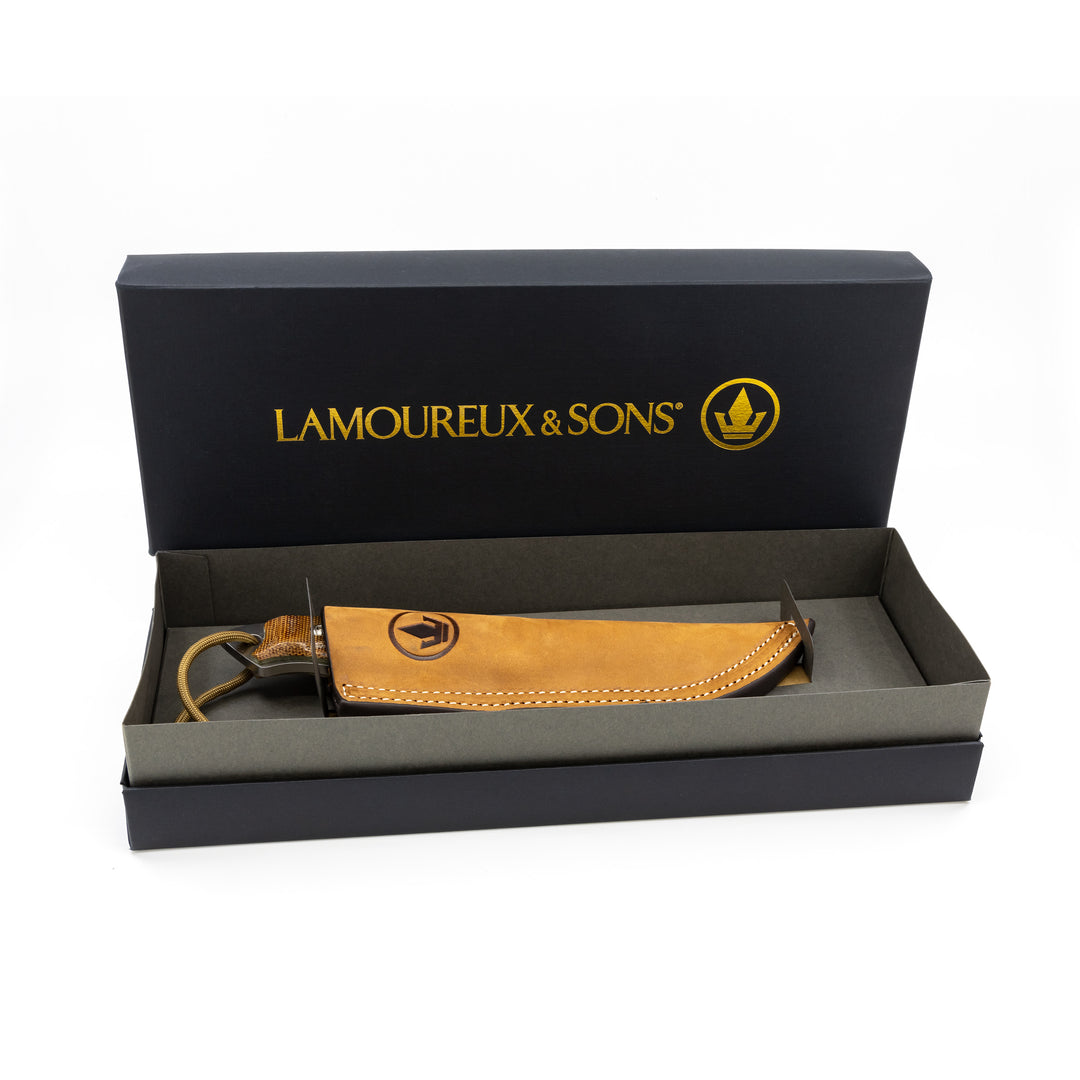 Abitibi Pro Guide hunting knife (natural)