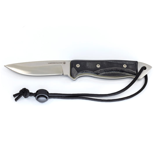 Anticosti Pro Guide hunting knife (black)