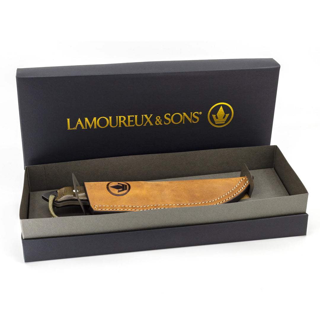 Matawini Pro Guide hunting knife (olive)