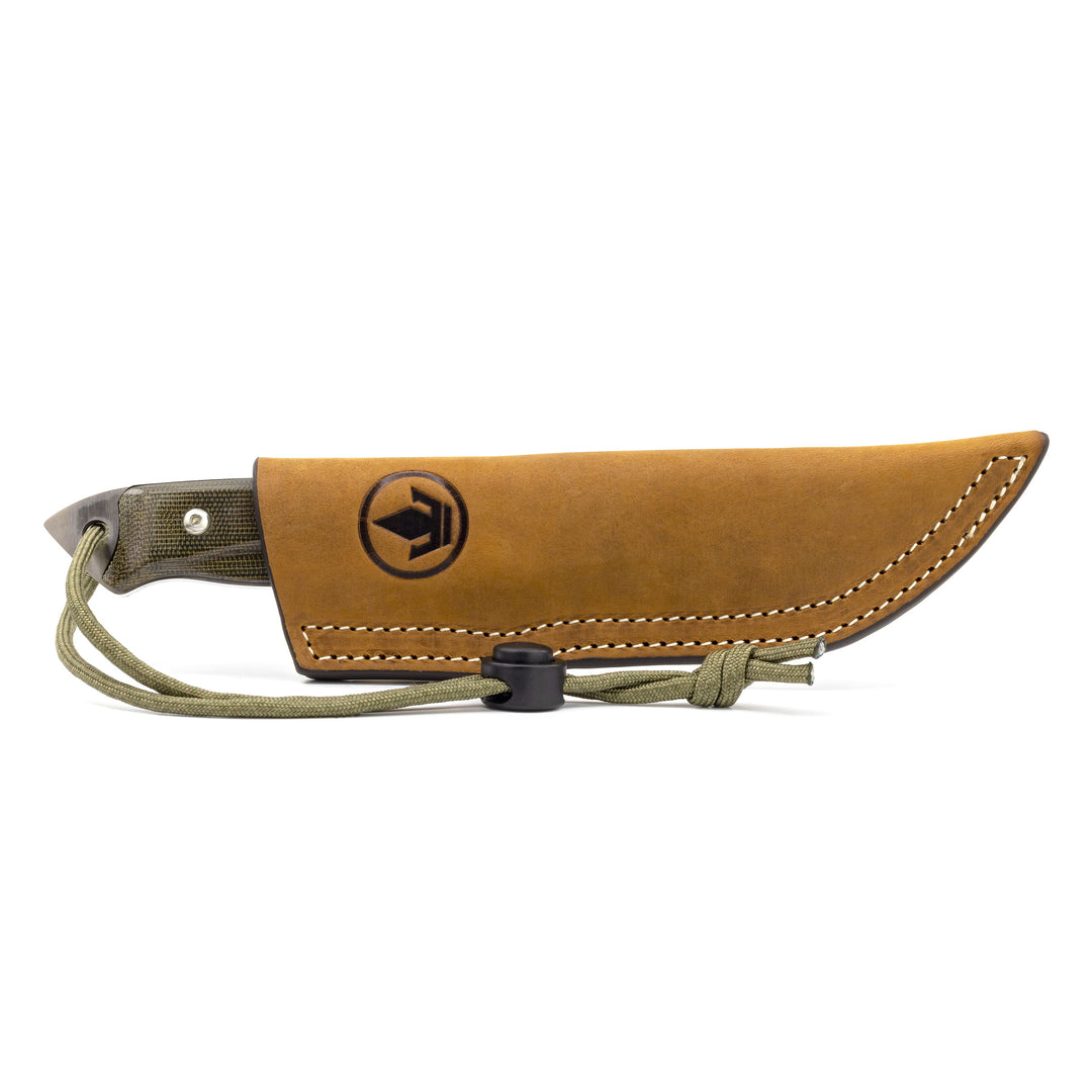 Matawini Pro Guide hunting knife (olive)