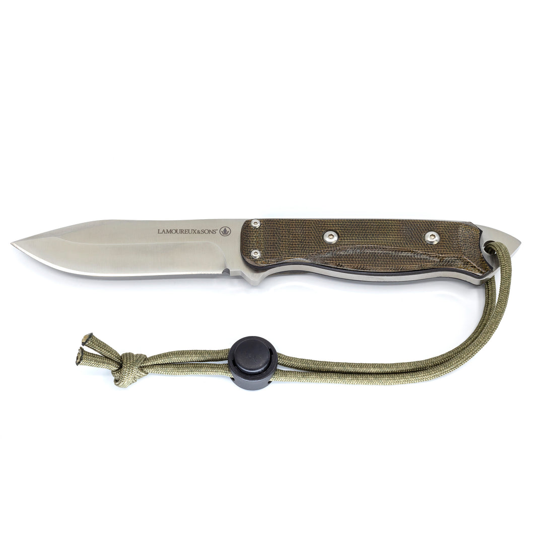 Matawini Pro Guide hunting knife (olive)