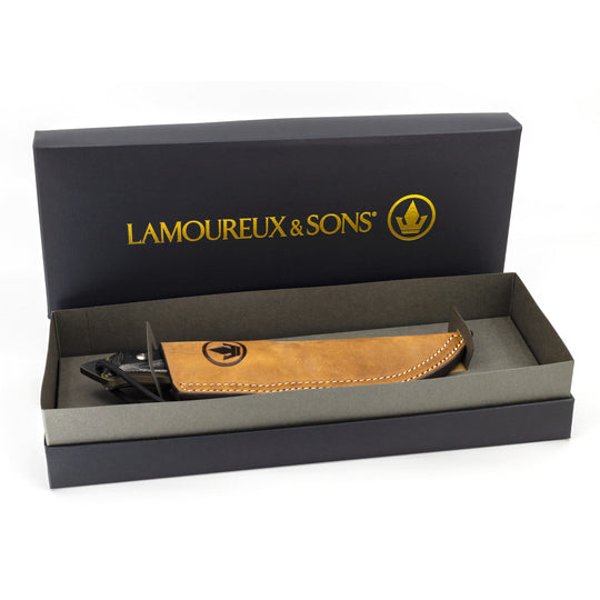 Matawini Pro Guide hunting knife (black)