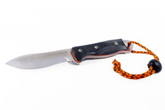 Schefferville Pro Guide hunting knife (Black/Orange)
