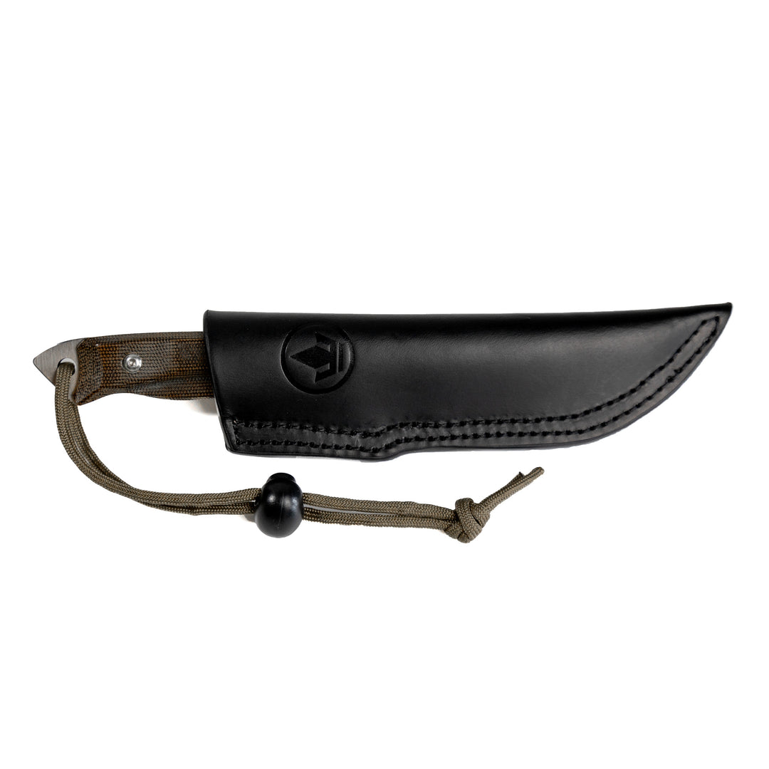 Abitibi hunting knife (Olive Micarta)