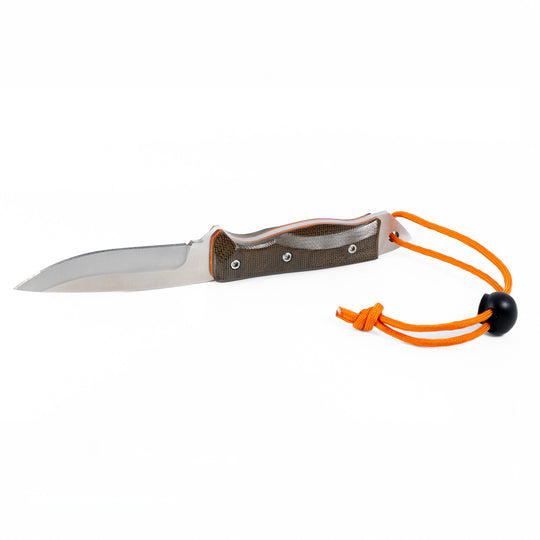 Couteau de chasse Anticosti Pro Guide (Olive/Orange)