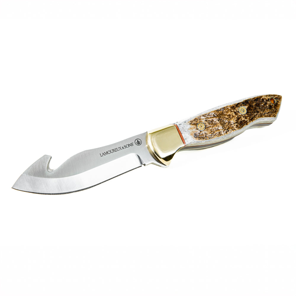 Radisson Deer stag hunting knife (Gold)