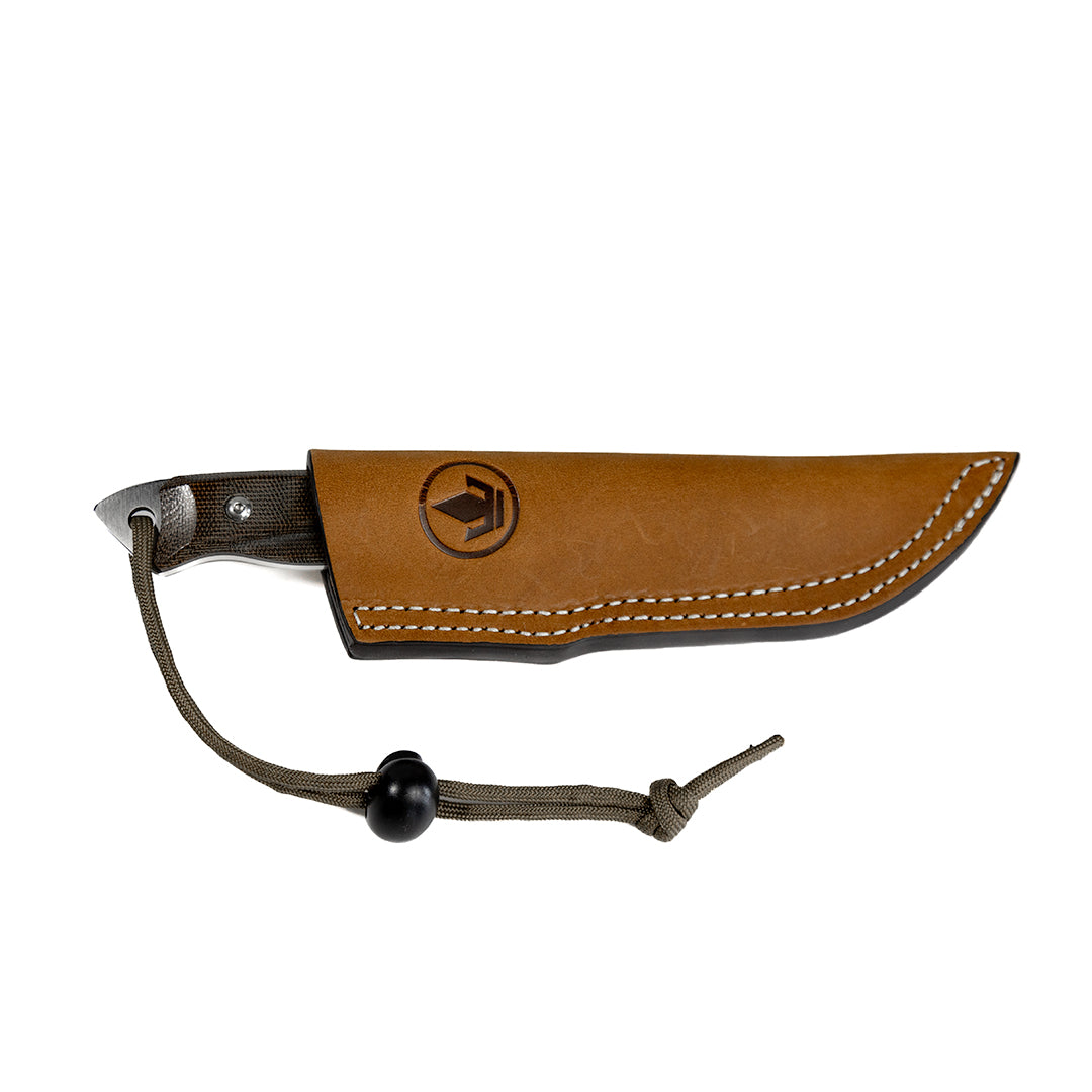 Abitibi hunting knife (Olive Micarta)