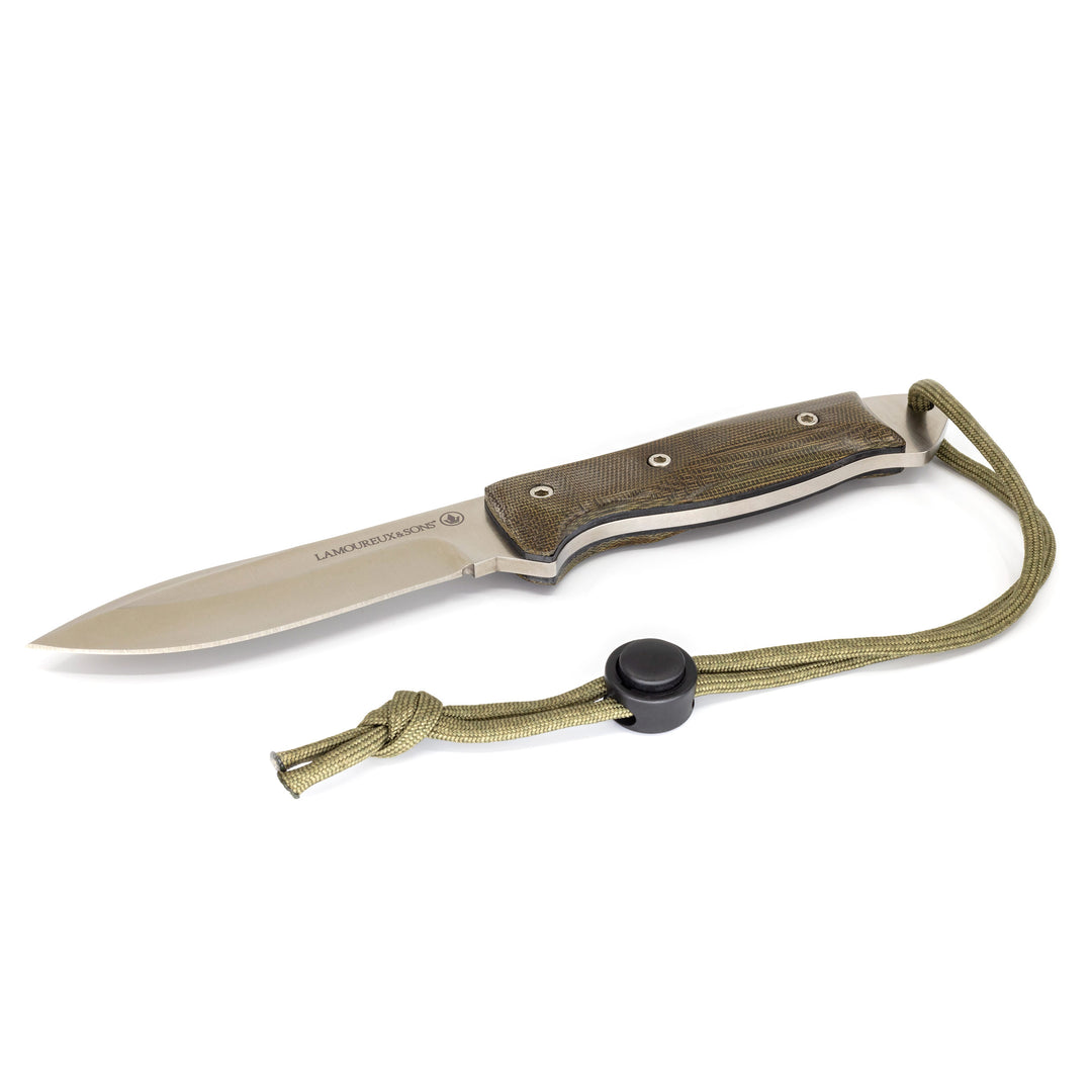 Couteau de chasse Schefferville Pro Guide (olive)