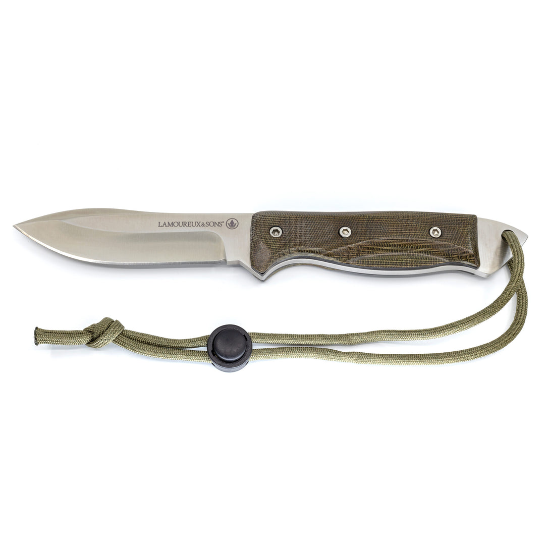 Schefferville Pro Guide hunting knife (olive)