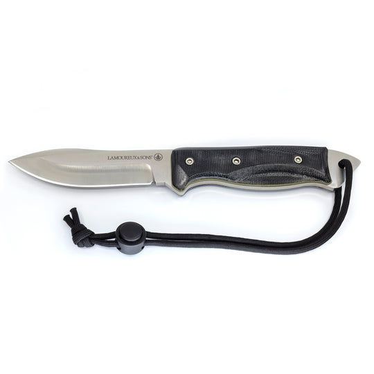 Schefferville Pro Guide hunting knife (black)