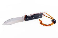 Couteau de chasse Schefferville Pro Guide (Noir/Orange)